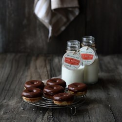 Mini Chocolate Donuts