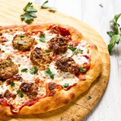 Meatball Sub Pizza