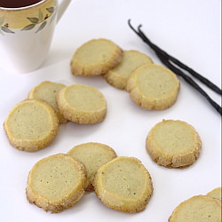 Vanilla Bean Sable Cookies