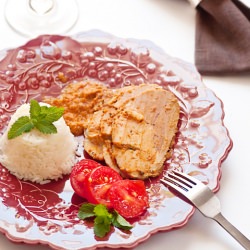 Roasted pork