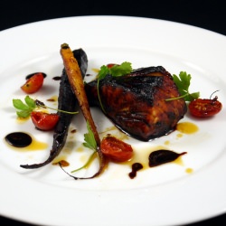 Teriyaki Salmon with Roasted Carrot