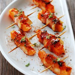 Sweet Potato Bacon Roll