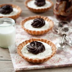Tartlets With Mascarpone & Ganache