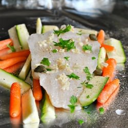 Quick Baked Cod Packets