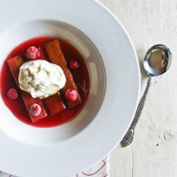 Baked Rhubarb