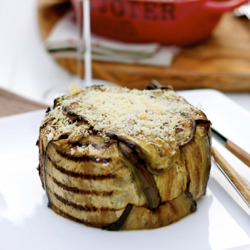 Baked Anelletti in Aubergine Crust