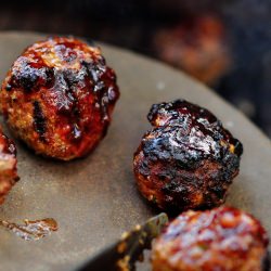 BBQ Meatball Sliders