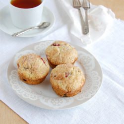 Raspberry muffins