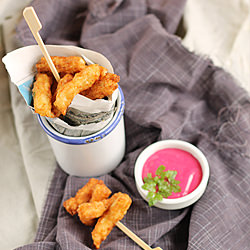 Tarragon Trout Fritters