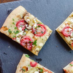 Balsamic Strawberry Flatbread