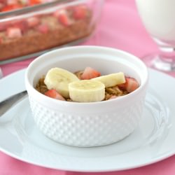 Baked Banana Oatmeal