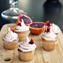 Blood Orange Cupcakes