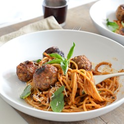 Spaghetti and Meatballs