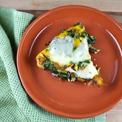 Acorn Squash and Brussels Frittata