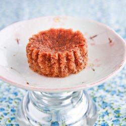 Steamed Banana Cupcake