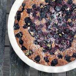 Blackberry Citrus Cake