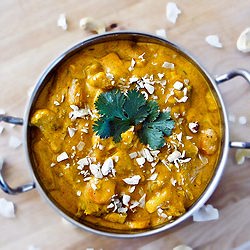 Indian-Style Vegetarian Korma