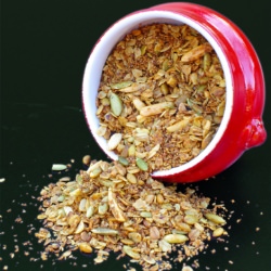 Chia and Cardamom Granola