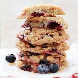 Blueberry Muffin Cookie