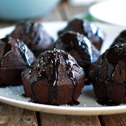Salted Double Chocolate Muffins