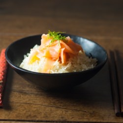 Pilaf Rice with Salmon