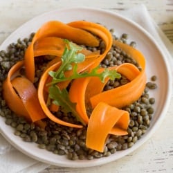 Warm French Lentil Salad