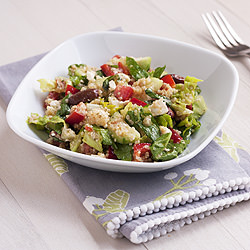 Mediterranean Salad with Quinoa