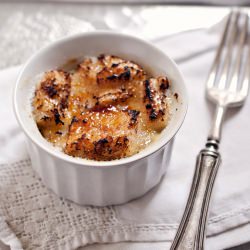 Creme Brulee Bread Pudding