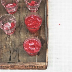 sparkling raspberry lemonade