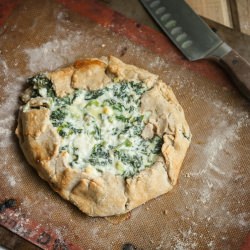 Kale and Feta Galette