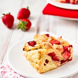 Strawberry Scones
