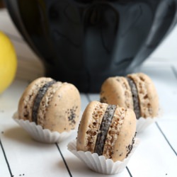 Poppy Seed Macarons