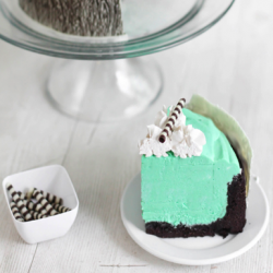 Mint White Chocolate Mousse Cake