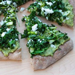 Green Goddess Pizza