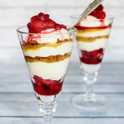 Lemon-Berry Cheesecake Parfaits