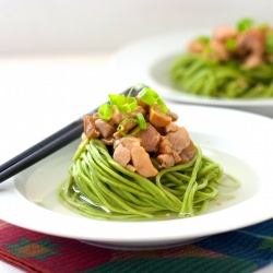Spinach Noodle Soup