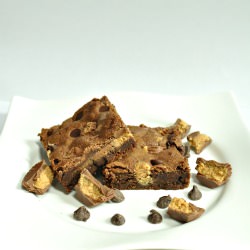 Fudgy Pb Cup Brownies