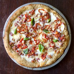 Roasted Tomato & Focacca Pizza