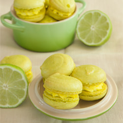 Key Lime Pie Macarons