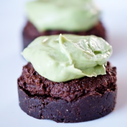 Protein Avocado Brownie Cake