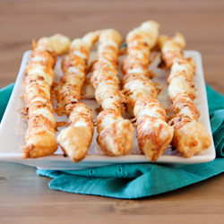 Cheddar Puff Pastry Sticks