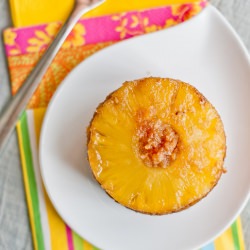 Coco-Mac Pineapple Upside Down Cake