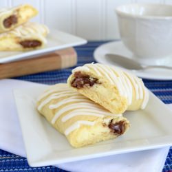 Cheesecake Nutella Twists