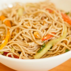 Cold Peanut Sesame Noodles