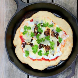 Cast Iron Skillet Pizza