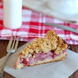 Strawberry Crumb Cake