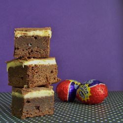 Creme Egg Brownies