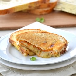 Chipotle Pesto Grilled Cheese