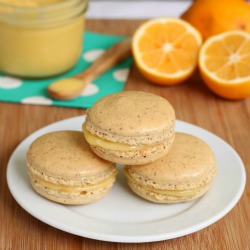 Meyer Lemon Macarons