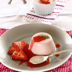 Strawberry Panna Cotta